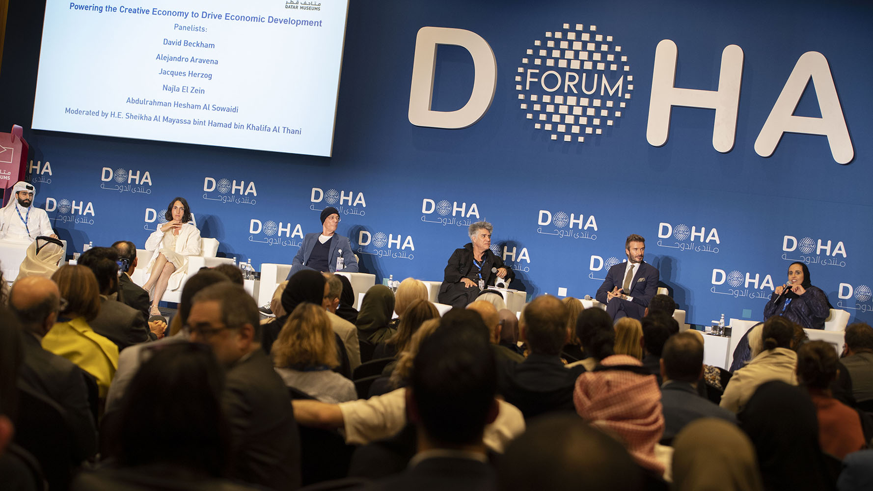 Panelists at the Doha Forum
